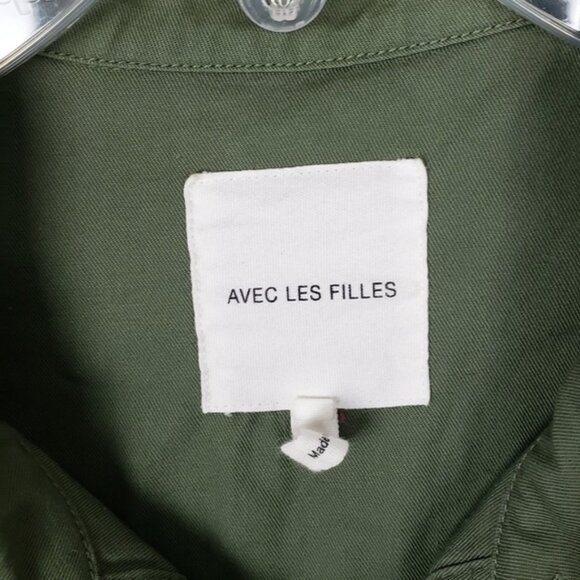 Avec Les Filles Green Military Jacket SZL‎ - Picture 4 of 6